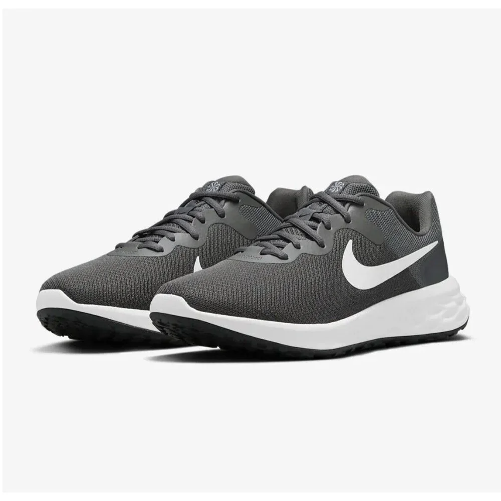 Nike Revolution 6 NN 4E Men's Sneaker Shoes Limited Edition Wide Grey DD8475-004 - Picture 2 of 14